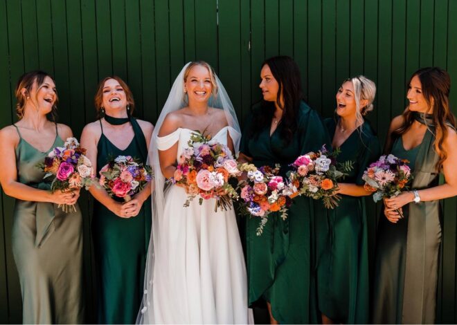 How to Properly Style Unmatched Bridal Dresses