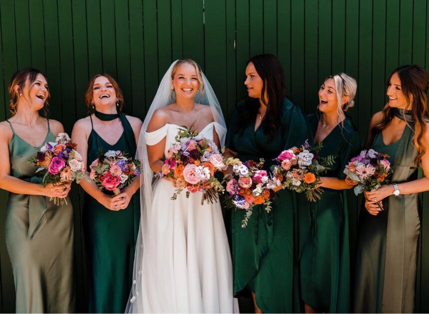 How to Properly Style Unmatched Bridal Dresses