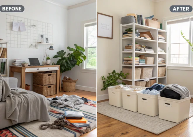 How to tidy up and arrange your home in less than thirty minutes